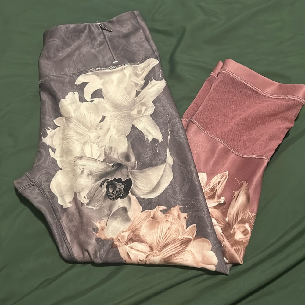 Calia Purple/Pink floral leggings